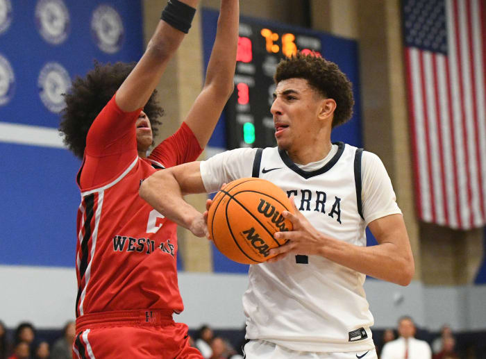 The Sierra Canyon boys basketball team has a home game against St. Joseph in the first round of the 2024 CIF Open Division State Tournament on Wednesday.